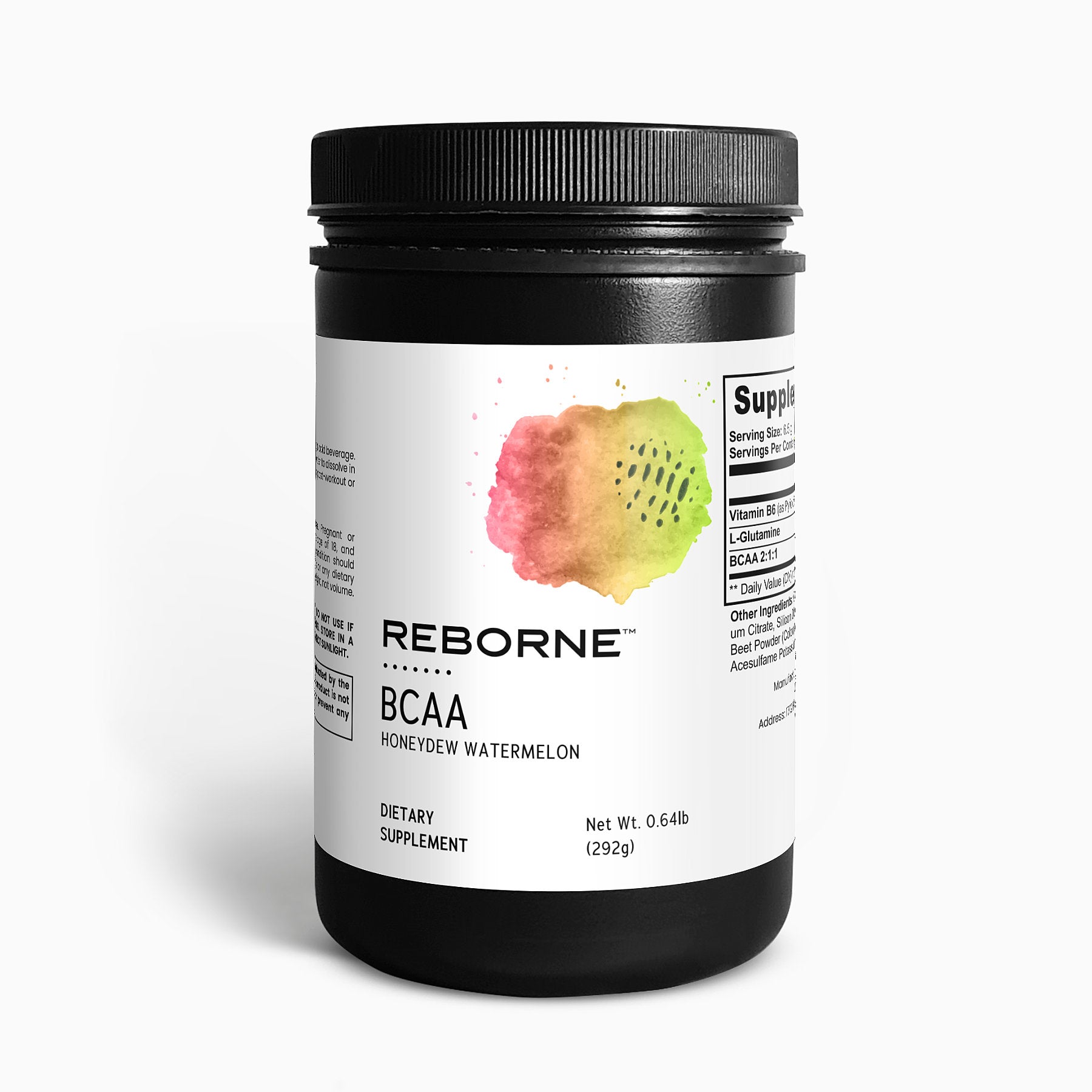BCAA Post Workout Powder (Honeydew/Watermelon) – Reborne Supplements