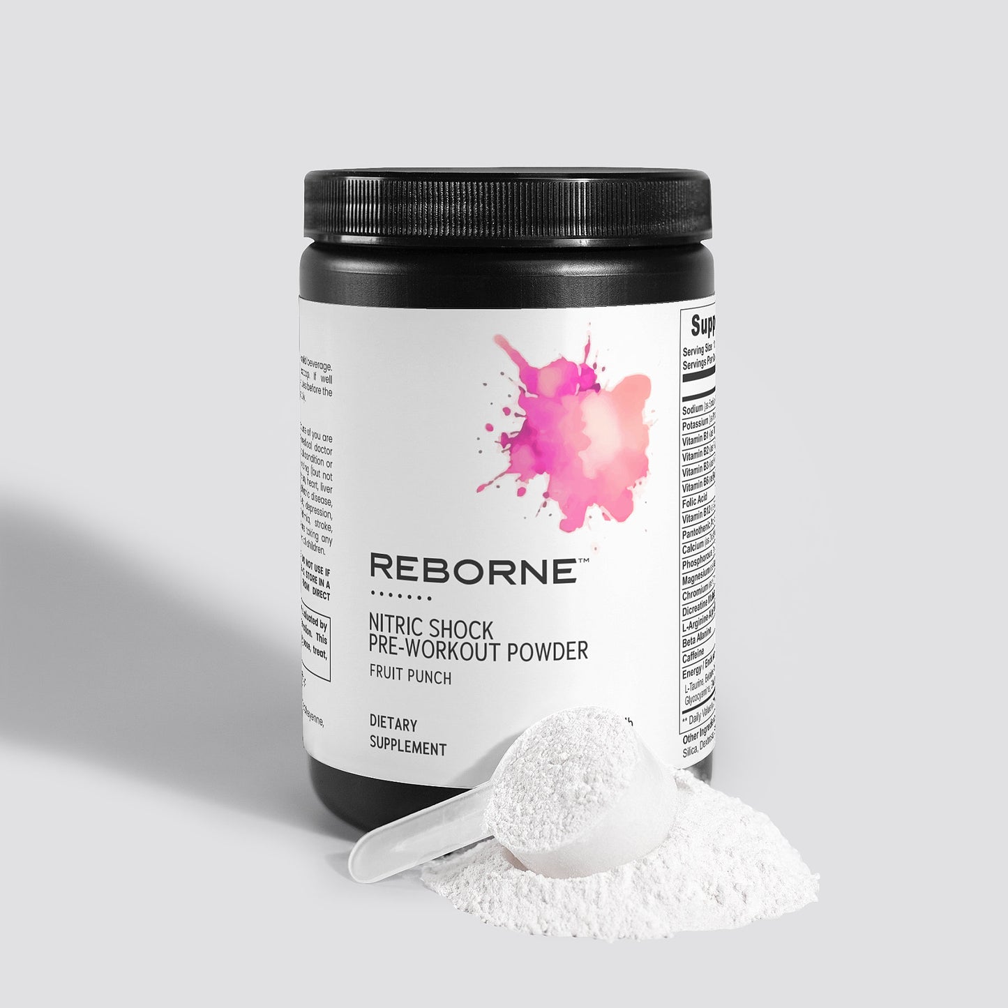 Nitric Shock Pre-Workout Powder (Fruit Punch)